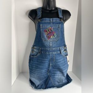 Overall skirt girls 16 stay cute NWT